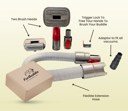 FurBuddie Pet Vacuum Brush